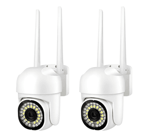 Cámara Supercenter Hogar Wifi Hd 1080p Ptz 2 Unidades Plus