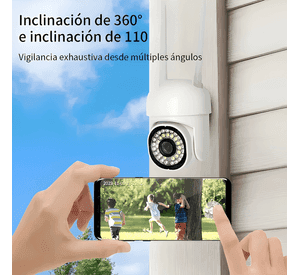 Cámara Supercenter Hogar Wifi Hd 1080p Ptz 2 Unidades Plus