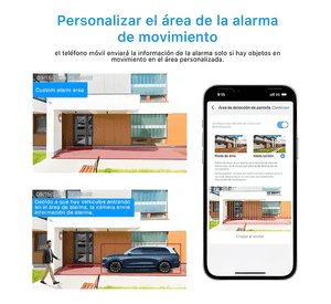 Camara Serguridad Wifi Hd Exterior Impermeable 360 Nocturna
