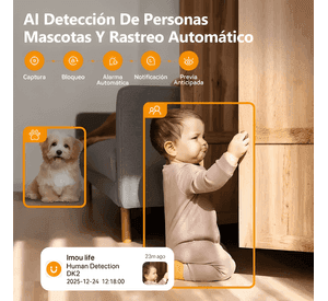 Imou Cámara de Seguridad Dk2 5mp Ip Wifi 360°interior V