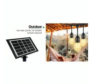 Guirnalda 10 Metros Panel Solar