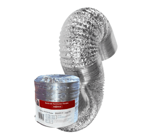 Ducto Tubo Flexible De Aluminio Para Ventilaci n 4 X 2mts