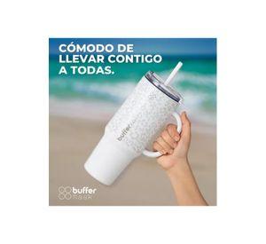 Vaso térmico mug Buffer, 1.2 L, acero inoxidable, frío y calor