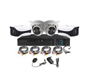 Kit 4 Cámaras de Seguridad Mixto HD 2MP - M42H
