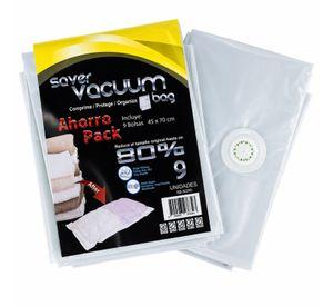 Pack Ahorro 9 Bolsas Ahorra Espacio SVB 45 x 70 cm