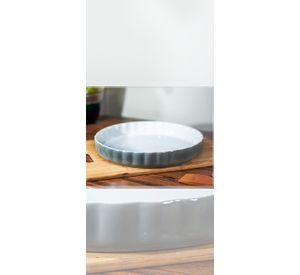 Fuente ceramica para horno Mod: P-0035-BL-GR