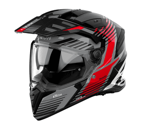 Casco para moto Airoh Bandit Spicy Rojo Brillo