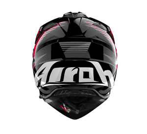 Casco para moto Airoh Bandit Spicy Rojo Brillo