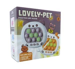 JUEGO POP IT ANTI ESTRÉS LOVELY PET  CON LUZ Y SONIDO