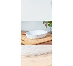 Fuente ceramica para horno Mod: P-0410-BL
