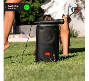 Parlante karaoke voice3 bluetooth con micrófono