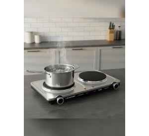 Cocinilla Encimera Eléctrica 2 Platos 2200w Marca Blaupunkt