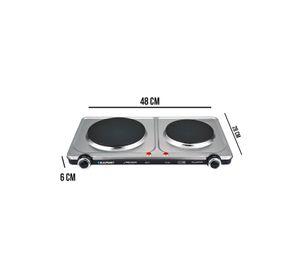 Cocinilla Encimera Eléctrica 2 Platos 2200w Marca Blaupunkt
