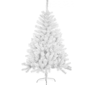 Arbol de Navidad 210 CM con Luces Led Colores Canadá Blanco