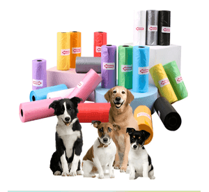 12 Rollos Bolsas Excremento Caca de Perros Gatos Desechos