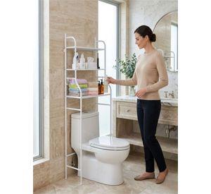 Estante Organizador De Baño Sobre Inodoro 3 Niveles Metal
