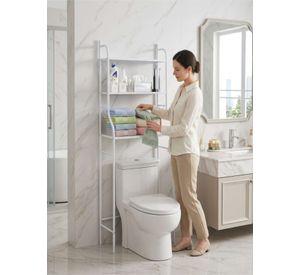 Estante Organizador De Baño Sobre Inodoro 3 Niveles Metal