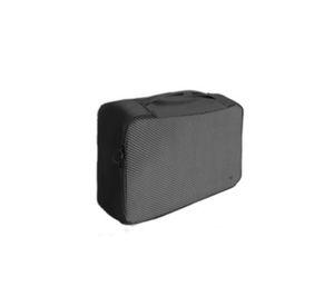 Organizadores de equipaje de viaje bolsa ropa interior 7 piezas negro