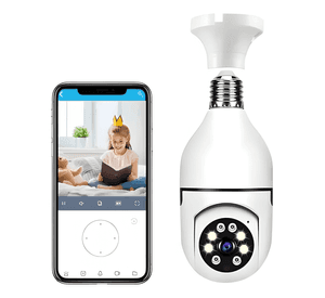 Cámara de Seguridad OEM E27 con Resolución 2MP Blanco