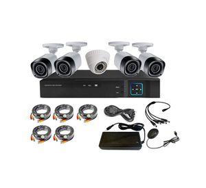 Kit 5 Cámaras de Seguridad Mixto HD 1MP - M51L