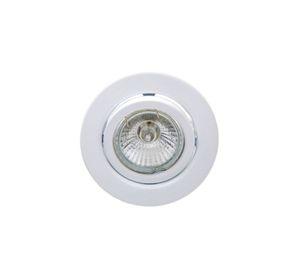 Foco Empotrado Basculante Metal Blanco