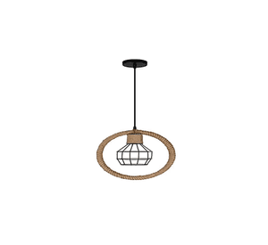 LAMPARA COLGANTE ESTILO RUSTICO  PORTA E27