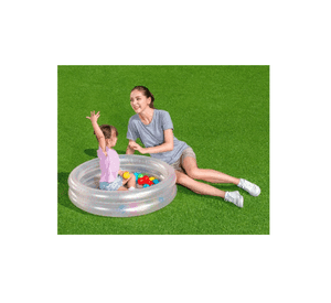 PISCINA INFLABLE 2 EN 1 - INCLUYE PELOTAS- 91 x 20 CM- BESTWAY