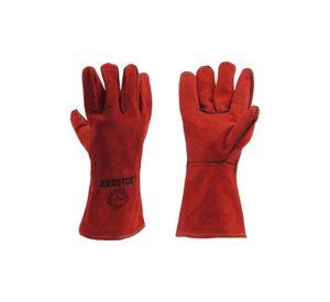 Guante Soldador Descarne Rojo