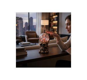 Lámpara Plasma Led Skull Calavera Craneo
