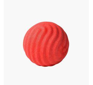 BOLA DE JUGUETE PARA PERRO PIDAN® - TEXTURA ONDULADA DE AGUA - ROJO