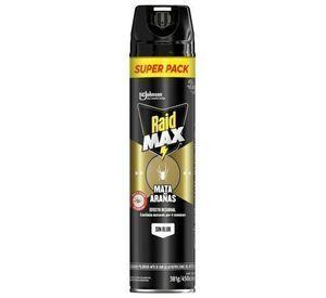 Insecticida Raid Max mata arañas sin olor aerosol 450 cc
