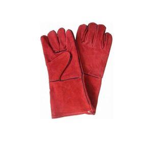 Guante Soldador Rojo/forro Kevlar