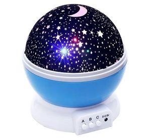 Lampara De Niños Proyector De Estrellas Led Giratorio
