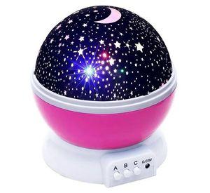 Lampara De Niños Proyector De Estrellas Led Giratorio
