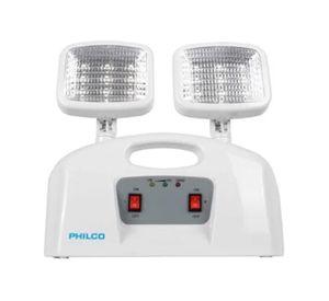 Lampara De Emergencia 2 Focos 18LED Blanco AT58 Philco