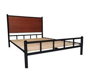 Cama Metálica 2 Plazas Negro