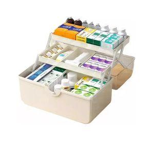 CAJA ORGANIZADORA DE PRIMEROS AUXILIOS BOTIQUIN ORGANIZADOR 3 NIVEL