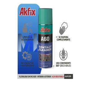 Pack 6 Limpia Contactos Electrico Akfix A60 Electronica 200m