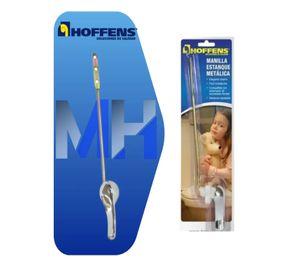 Manilla Metalica Cromada Estanque Wc Frontal Reforza Hoffens