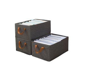 Pack 3 Cestas Organizadora Almacenamiento De Ropa Hogar