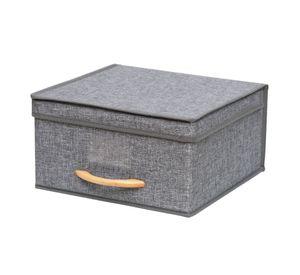 Caja de Almacenamiento de Lino Mediano