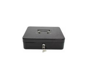 Caja organizadora de dinero negra con llave de seguridad ...
