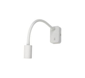 Aplique Lectura Led Soft Blanco Con Switch 3w Luz Cálida