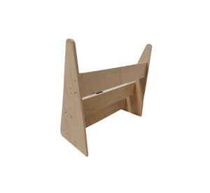 Librero infantil color madera 76x38x91cm Chic Home