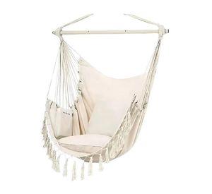Silla Hamaca Colgante Elegante Estilo Boho Moderna