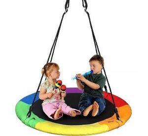 Columpio Nido Circular 100cm Tela Autismo Tea