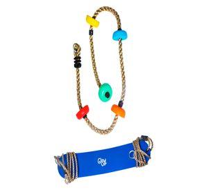 Pack Columpio Eva Azul y Escalador