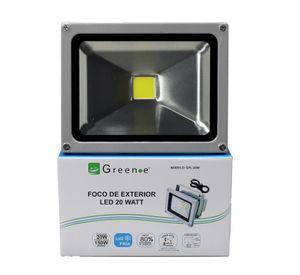 Foco Exterior de 20w.Luz Fría