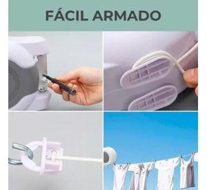 Tendedero Rectactil Colgador Doble Telescopico Colgador 13M