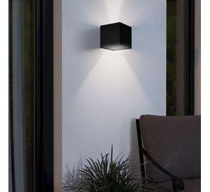 Aplique exterior Barcarola acrilico negro IP44 Cod74024